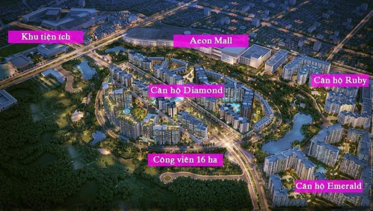 Căn hộ Emeral 2pn 2wc
